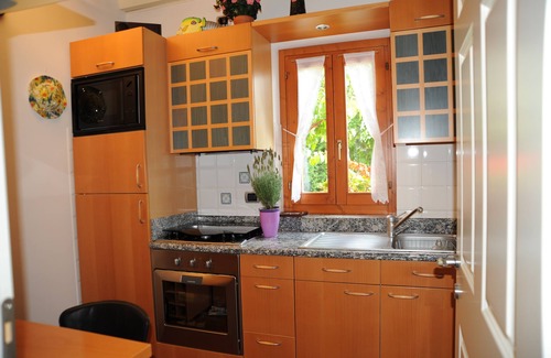 Sala Comacina Apartamento | Maravillosa vista de la isla del lago de Como