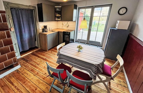 Leopoldshagen Casa | Preciosa casa de vacaciones para 5 personas con TV, terraza, mascotas permitida y aparcamiento