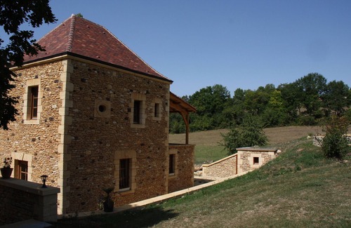 Marnac Otro | Casa de campo, amplio terreno con piscina, spa romano en mármol