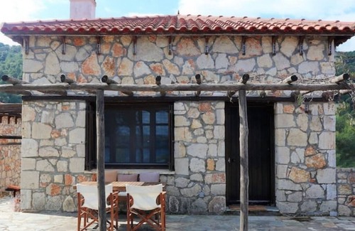 Halkidiki Cabaña | Wood & Stone dream view house B