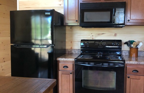 Rogers Cabina | Wooded view-hot tub-5 min to Natural Bridge