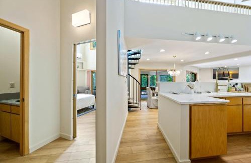 Sister Bay Casa | Wooded Wonder - Modern Home with Hot Tub, Games & Best Location