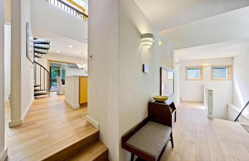 Sister Bay Casa | Wooded Wonder - Modern Home with Hot Tub, Games & Best Location