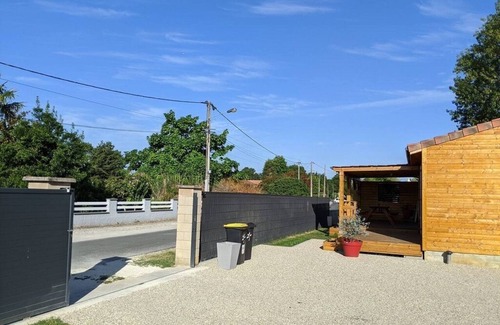 Vendays-Montalivet Casa | Wooden house with terraces