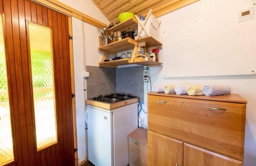 Skofja Loka Casa | Wooden house Robin Hood, accommodation with a view