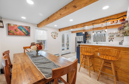 Barkhamsted Casa | Woodland Retreat 4-Bedroom with Hot Tub, Fire Pit, and Woodstove
