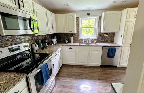 Mount Marion Casa | Woodland Whimsy a private escape w/ hot tub, pool, sunroom on 3 acres