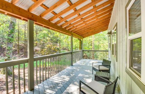 Dahlonega Casa | Woodsy Retreat with Deck and Views in Dahlonega!