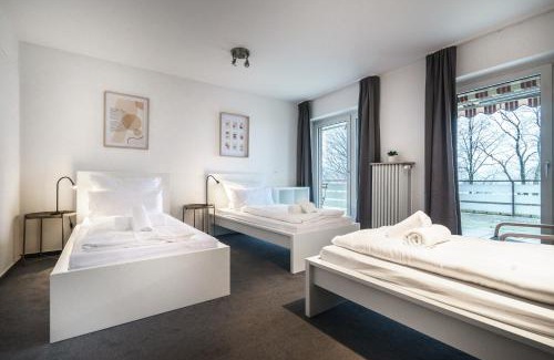 Ibbenbueren Apartamento | Wooon I O105 XXL I 10 Personen I 4 Schlafzimmer I 160m2 I Smart I P I