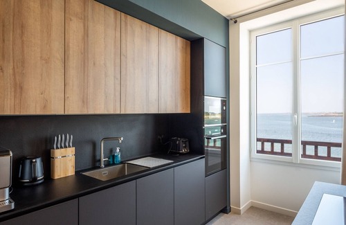 L'Aber Vrac'h Apartamento | WRACH ISLAND - Luxury duplex with magnificent sea view