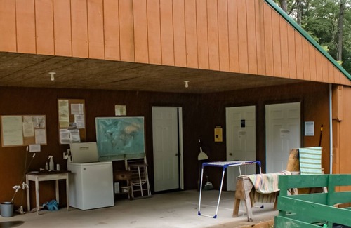 Etna Casa | Writer's Den: Rustic Retreat Camping Cabin