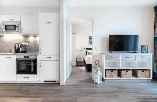 Grossenbrode Apartamento | Wunderschön Gelegenes Apartment Direkt am Strand mit Balkon und Tollem Meerblick