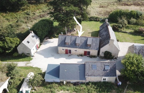 Clohars-Fouesnant Casa | Casa de una sola planta hasta 6 personas- Longère>