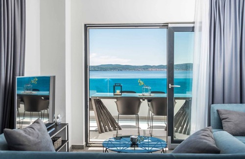 Bibinje Villa | XXL Luxury Beachfront Villa Fresca para 21 huéspedes