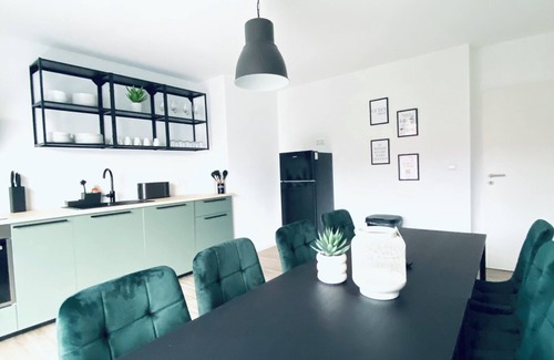Buchholz Apartamento | XXL teams I fitters I families I 1.20m beds I P I comfort I central