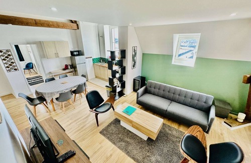 Gien Apartamento | L'Herboriste - Le 302 - Grand Loft - Gien center