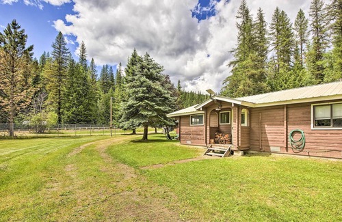 Troy Cabina | 'Yaakwards' Log Cabin in Yaak River Valley!