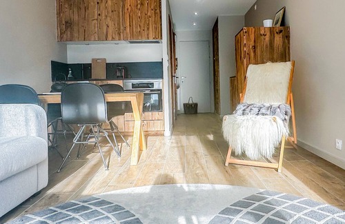 Megeve Apartamento | Yaka Megeve 100 m Téléphérique de Rochebrune