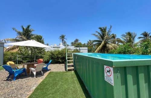 Barra de Navidad Casa | Yellow house 6 minutos de playa