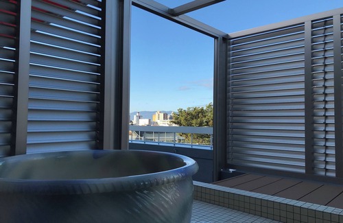 Nishijin Apartamento | You can enjoy an open-air bath and BBQ here in the center of Kyoto!