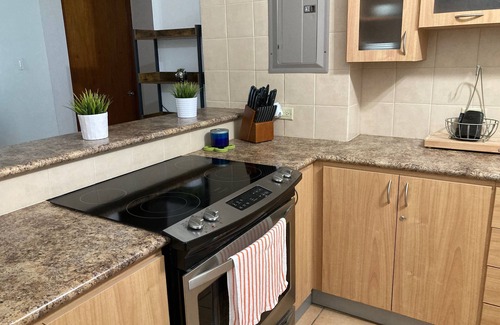 El Combate Condominio | Your Cozy Combate beach retreat, 2 bed/2bath, full A/C, free laundry