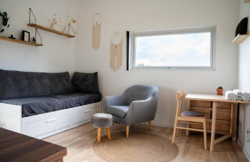 Oster Chalet De Esquí | Your own 30sqm house with kitchen, sauna and loft.