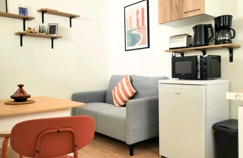 Ivry-port Apartamento | Your ZenDay Studio is waiting for you! Located just 1 minute from the bus and 10 minutes from Paris