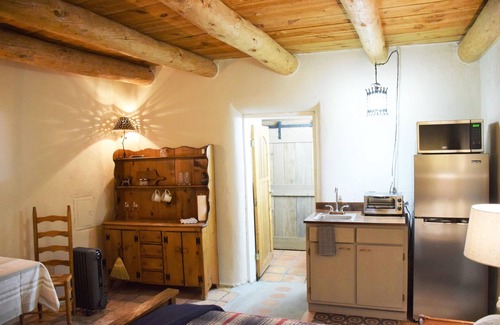 Nambe Pueblo Casa | Ysabel Adobe- Private Bedroom attached bathroom in century old adobe on 1 acre.