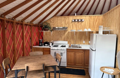 Winters Cabaña | Yurt - Camping Yurt with Kitchen