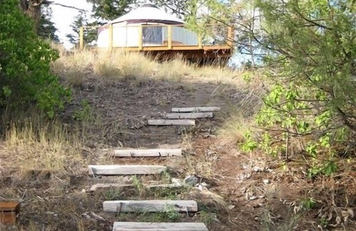 Somers Cabaña | Yurta Con vistas Flathead Lake