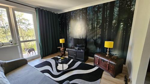 Borne Sulinowo Apartamento | Złota Ważka mieszkanie z widokiem na zieleń