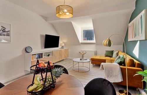 Ruettenscheid Apartamento | Zeche trifft Villa Apartments by Cordis Sky für bis zu 4 Personen 5 Minuten zur Messe Essen oder Hauptbahnhof