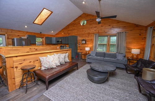 McHenry Casa | Zen Den | Serene Views, Outdoor Living, Hot Tub + Pool Table!