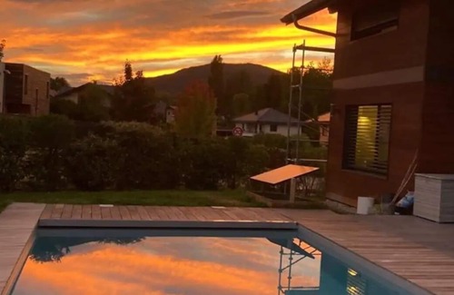 Metz-Tessy Casa | Zen Villa, terrace, swimming pool, calm & family