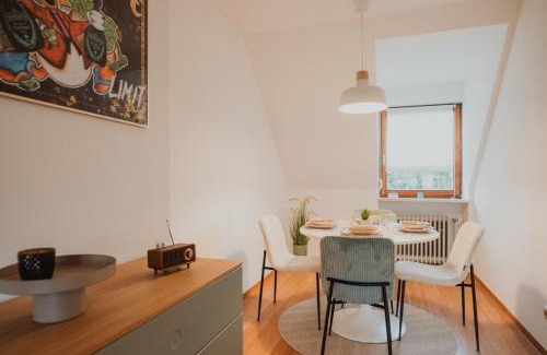 Augsburg-Goggingen Apartamento | Zentral, Loggia, TG-Platz