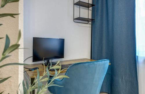 Mainz-Bingen Apartamento | Zentrale Design Wohnung in Ufernähe - 105 qm - Parkplatz - Küche - Netflix
