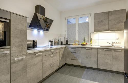 Mainz-Bingen Apartamento | Zentrale Design Wohnung in Ufernähe - 105 qm - Parkplatz - Küche - Netflix