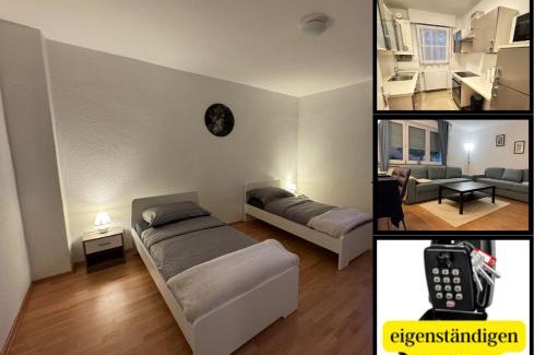 Oelde Apartamento | Zentrale Wohnung mit Küche & 4 Betten in Oelde Stay Nest