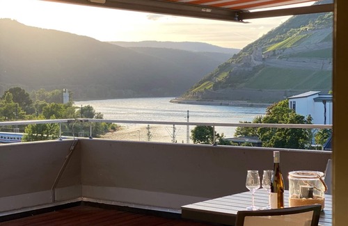 Mainz-Bingen Apartamento | Zentraler Wohnkomfort mit Rheinpanorama