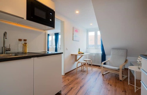 Hauptbahnhof Apartamento | Zentrales 30-qm-city-apartment für 2 Pers