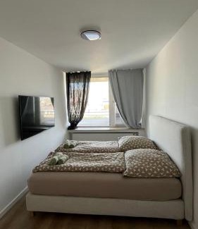 Bilk Apartamento | Zentrales Apartment in Düsseldorf mit Balkon
