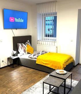 Kleinmunchen Apartamento | Zentrales Apartment mit Balkon