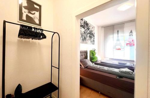 Frohnhausen Apartamento | Zentrales Apartment mit Küche und Wlan, Nähe Essen Messe und Hbf