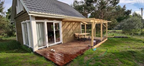Giby Casa | Zielony domek nad Marychą w Budwieć