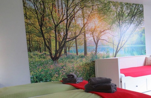 Dessau-Rosslau Apartamento | Zimmer 6, Gästepavillion - Landhaus Dessau