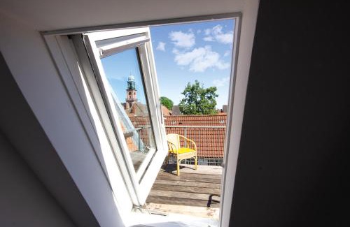 Friedrichstadt Apartamento | Zimmer Und Aussicht