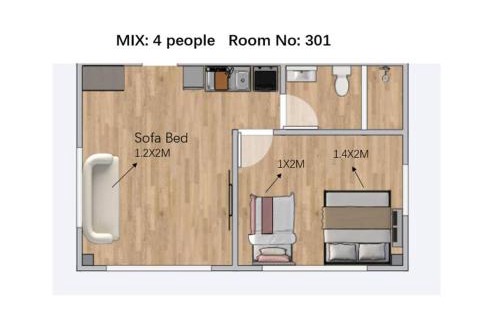 Ogibashi Apartamento | ZJ301 Hanama301 The Skytree Residence A Newly Home by Tokyo Iconic Landmarks