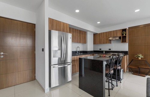 Fluvial Vallarta Apartamento | Zoho Skies 1 BDR, 1 Bath, with parking