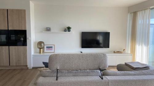 Nieuwpoort-aan-Zee Apartamento | Zuidgericht appartement met wijd uitzicht - Met privégarage
