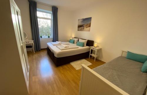 Mitte Apartamento | ZUR SCHLEUSE - Ferienwohnung bis 6 Personen mit gem Garten